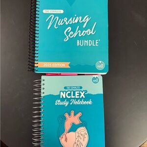 Nursing School and NCLEX Study Notebooks